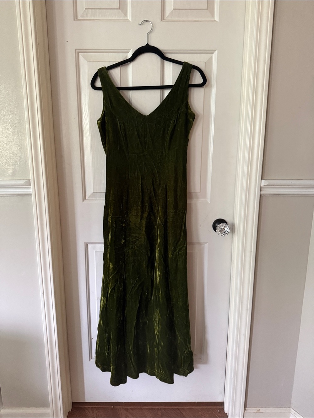 Betsey Johnson Olive Green Maxi Dress